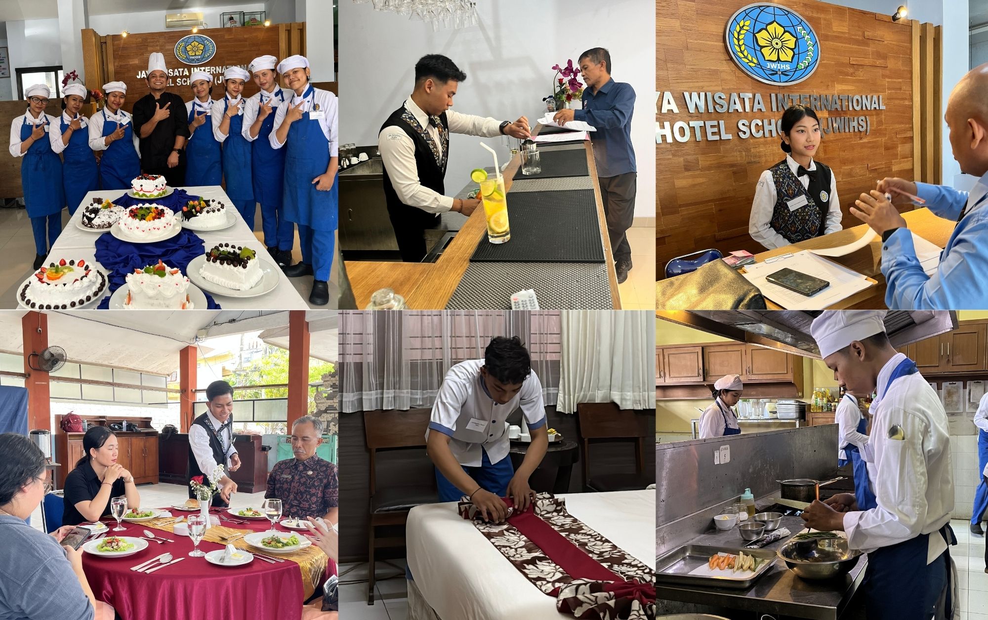 Kegiatan Uji Kompetensi SMK Pariwisata Dalung Tingkatkan Kesiapan Kerja Siswa Perhotelan dan Kuliner