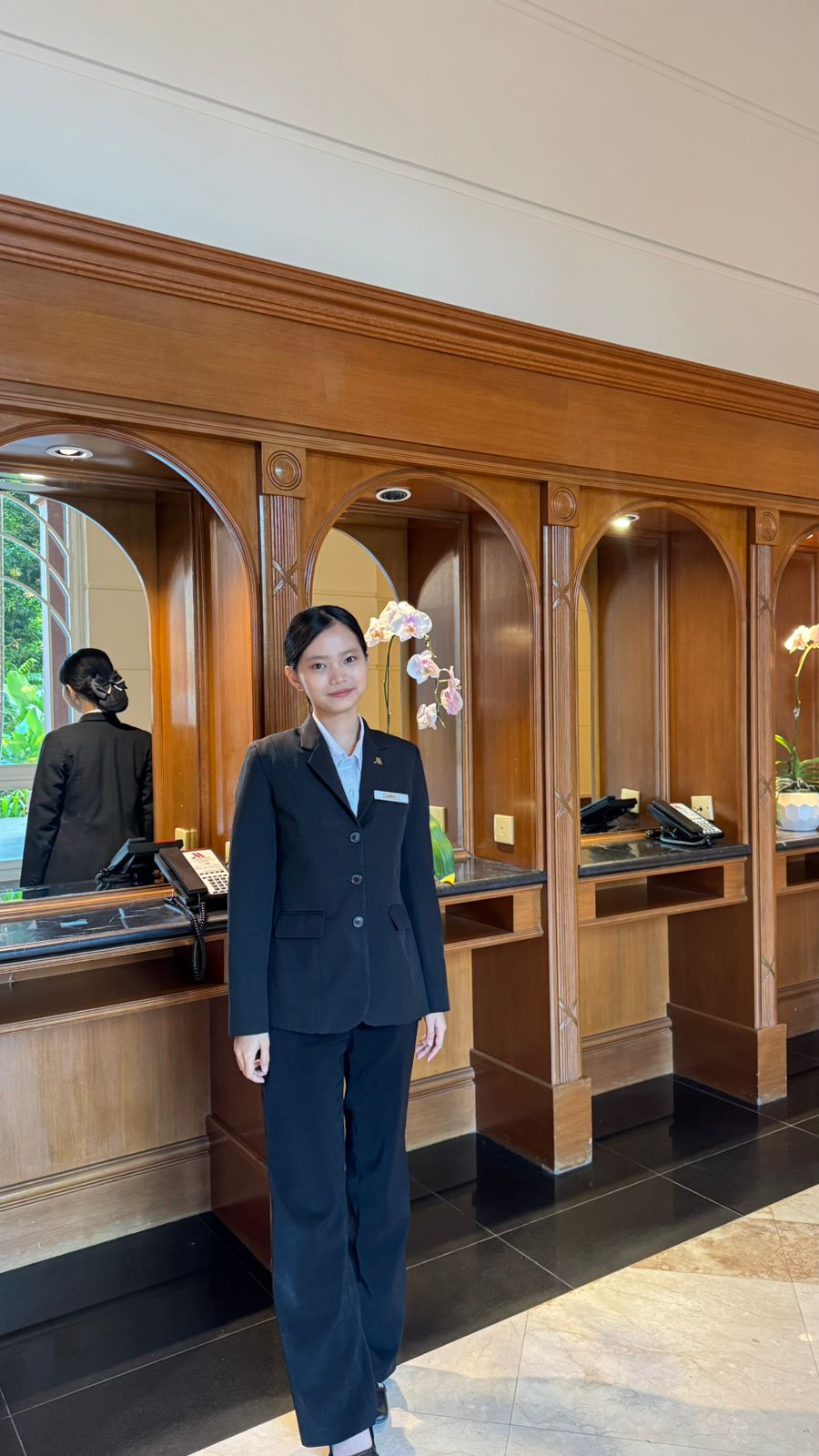 Siswi SMK Pariwisata Dalung Mengikuti Program PKL di Luar Negeri